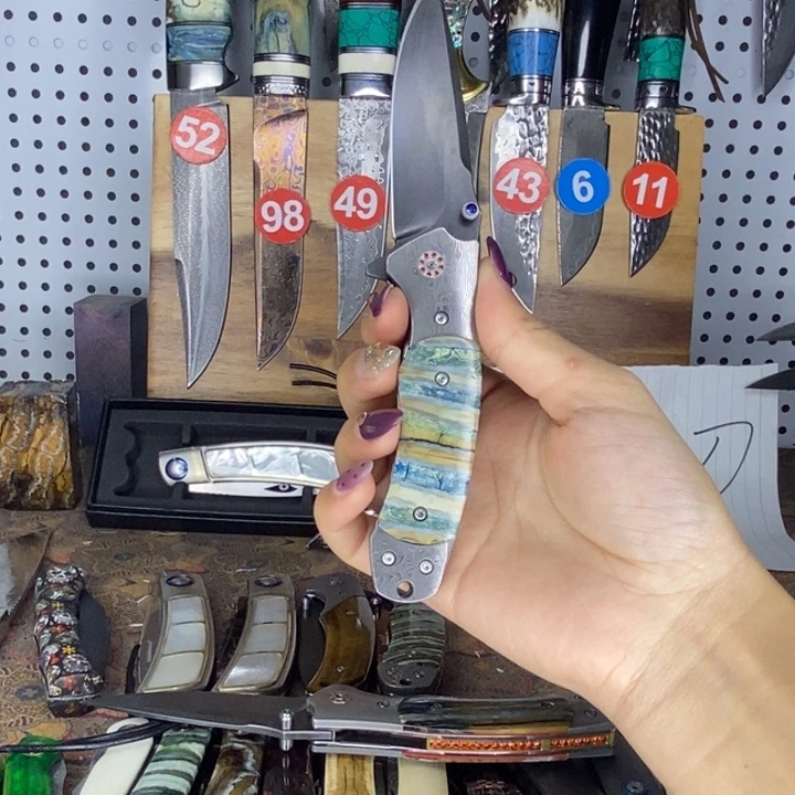 淇***粒金属水果刀刀具系列