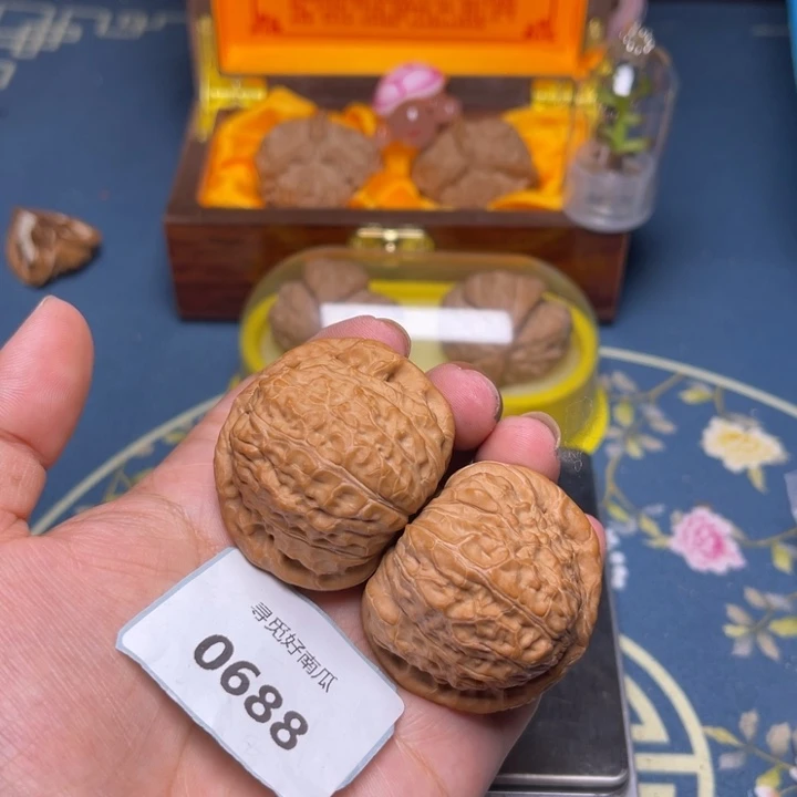 文玩核桃把件南瓜墩42.0688