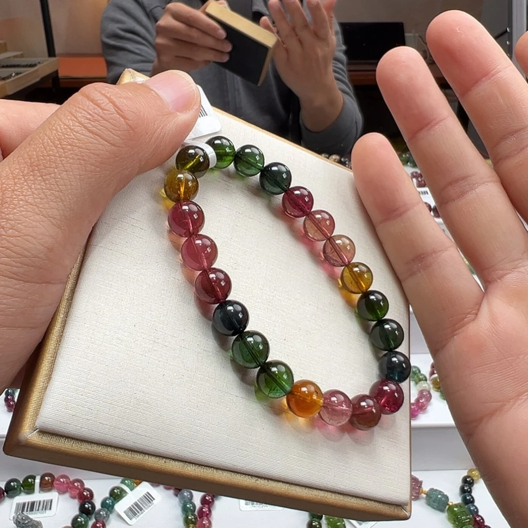 未镶嵌手串碧玺8.5mmmmmmmmmm