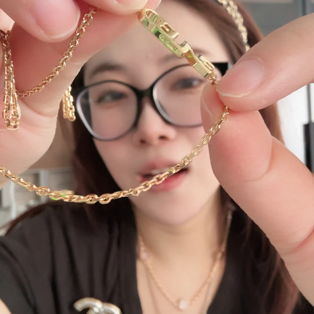 琉璃纯铜合金凯项链