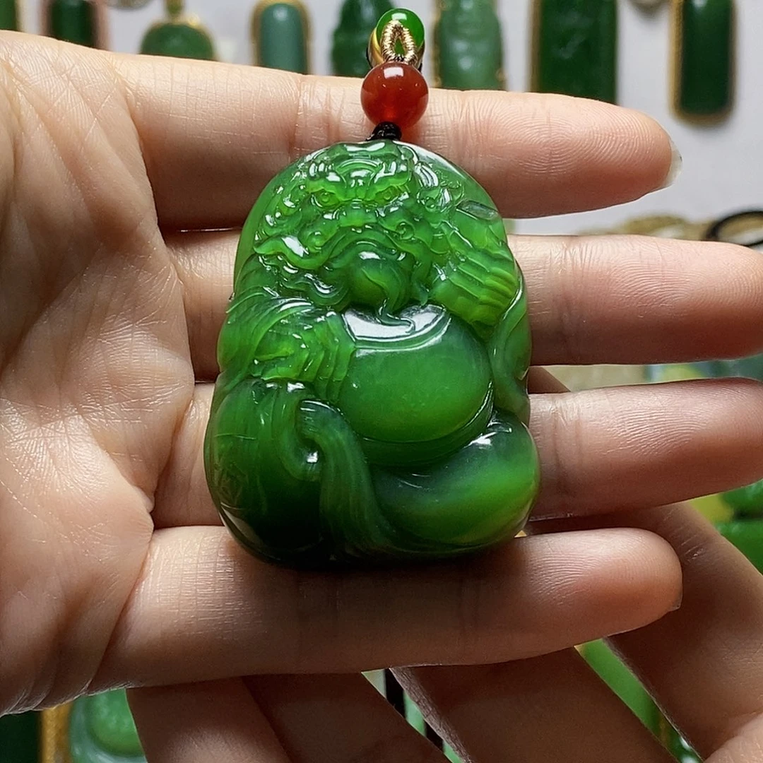 和田玉（碧玉）未镶嵌颈饰