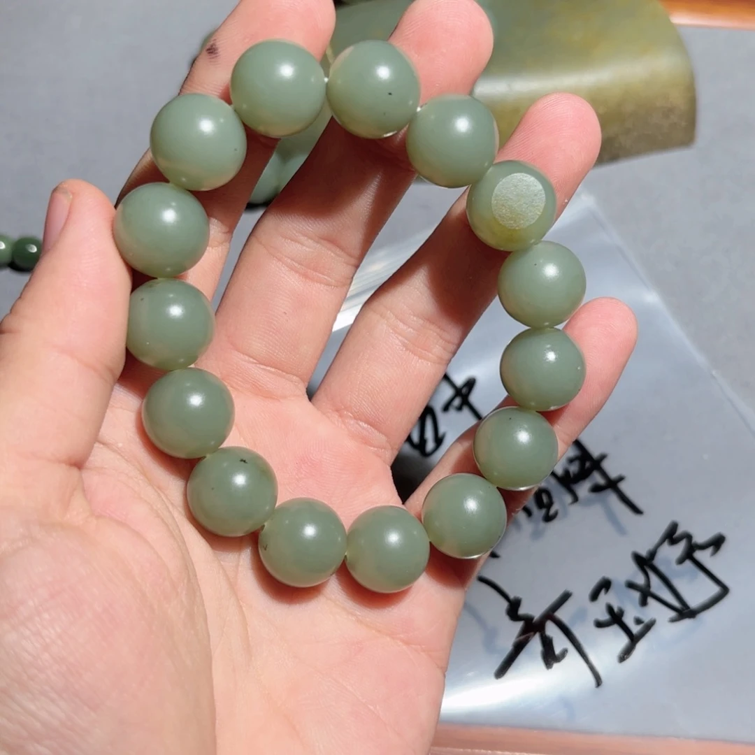 和田玉手链未镶嵌