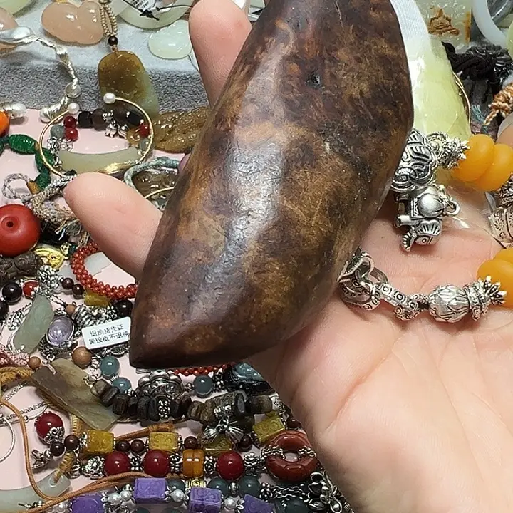 如***意无事牌非洲檀香單圈手串單圈手串單圈手串