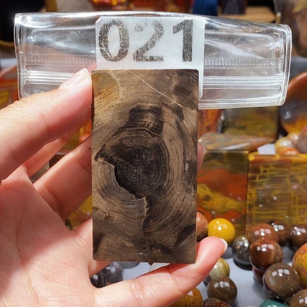 硅化玉天然北票硅化玉吊坠未镶嵌