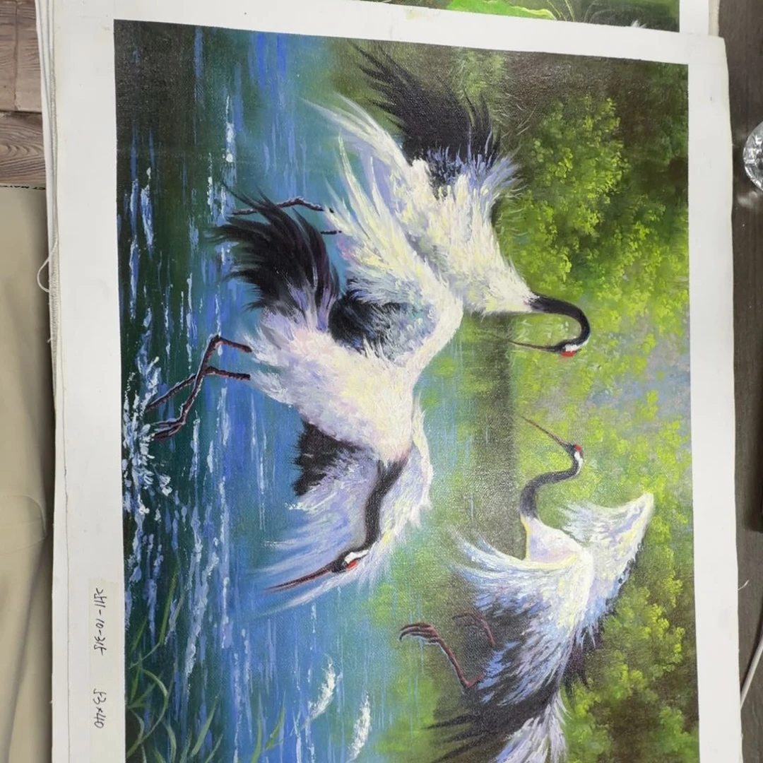 油画加油加油努力加油努力