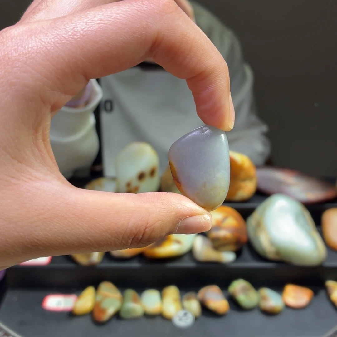 和田玉未镶嵌挂件11.6