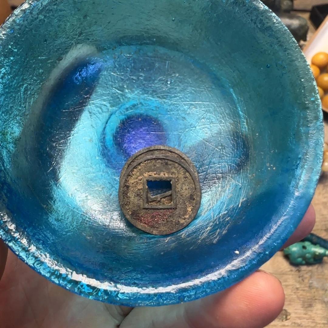 夜***玄琉璃手工艺品琉璃杯子琉璃琉璃