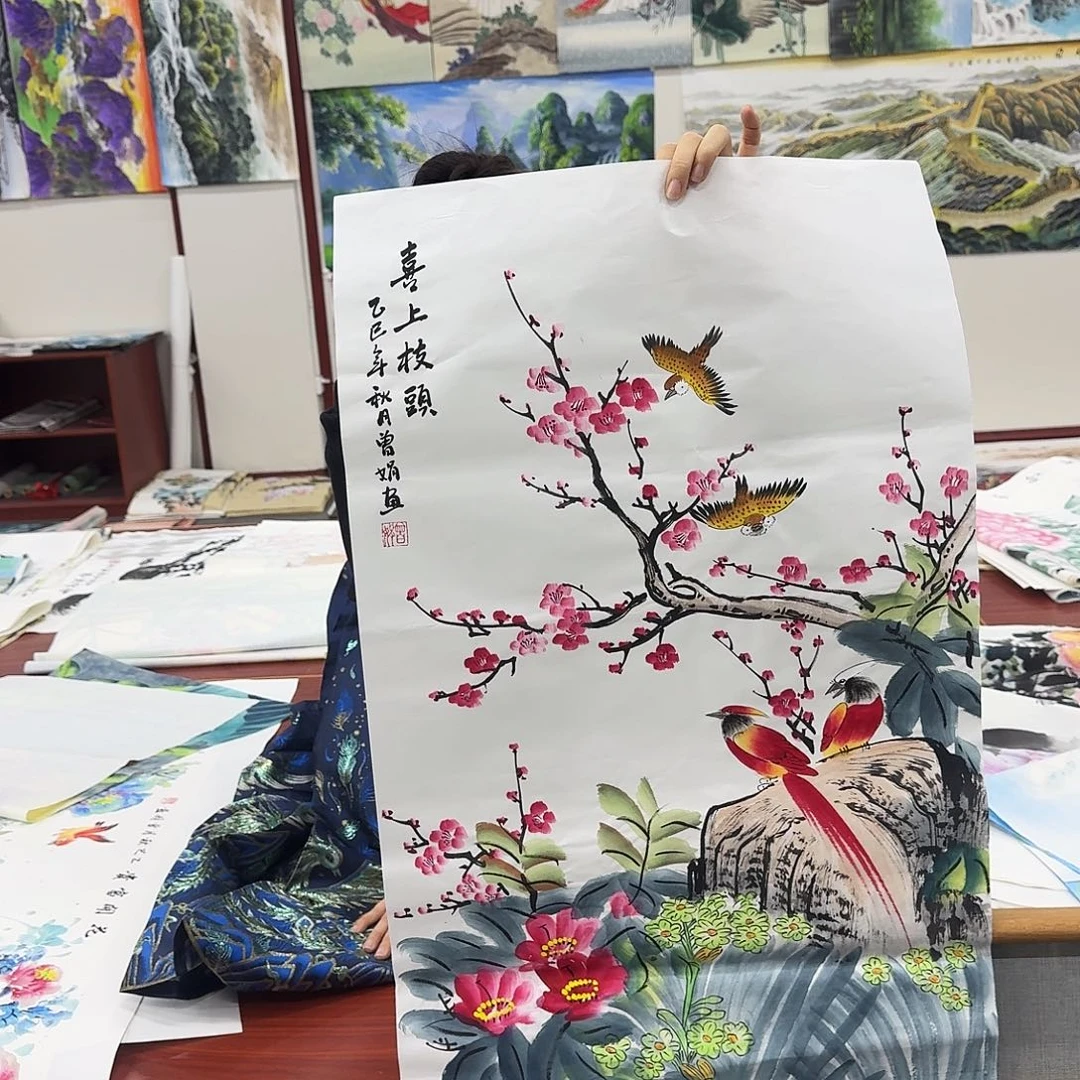 国画国画精品纯手绘