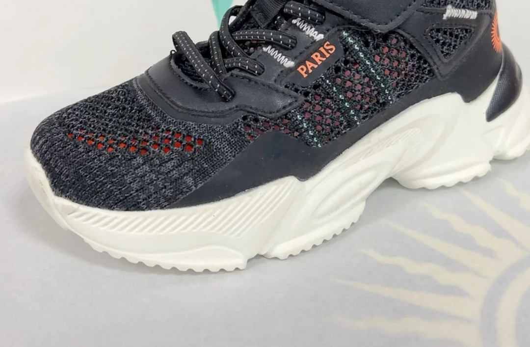 大庆仓 黑色 四季儿童休闲运动鞋   货号A6088   (巳库HL11)