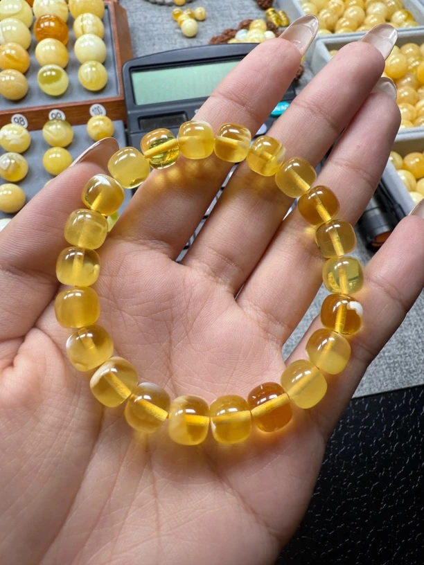 9m➕纯天然琥珀蜜蜡