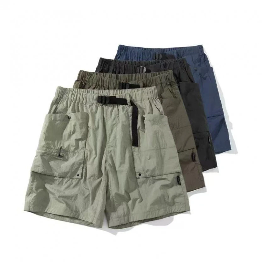 夏季新款薄款速干透气户外工装短裤6606