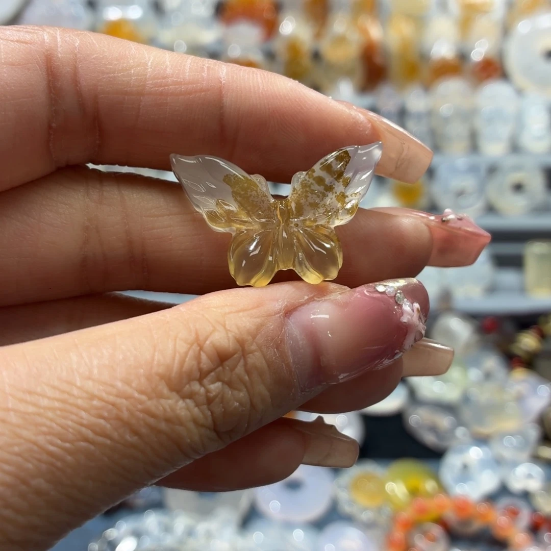 B***旺玛瑙/玉髓未镶嵌吊坠(不含链)