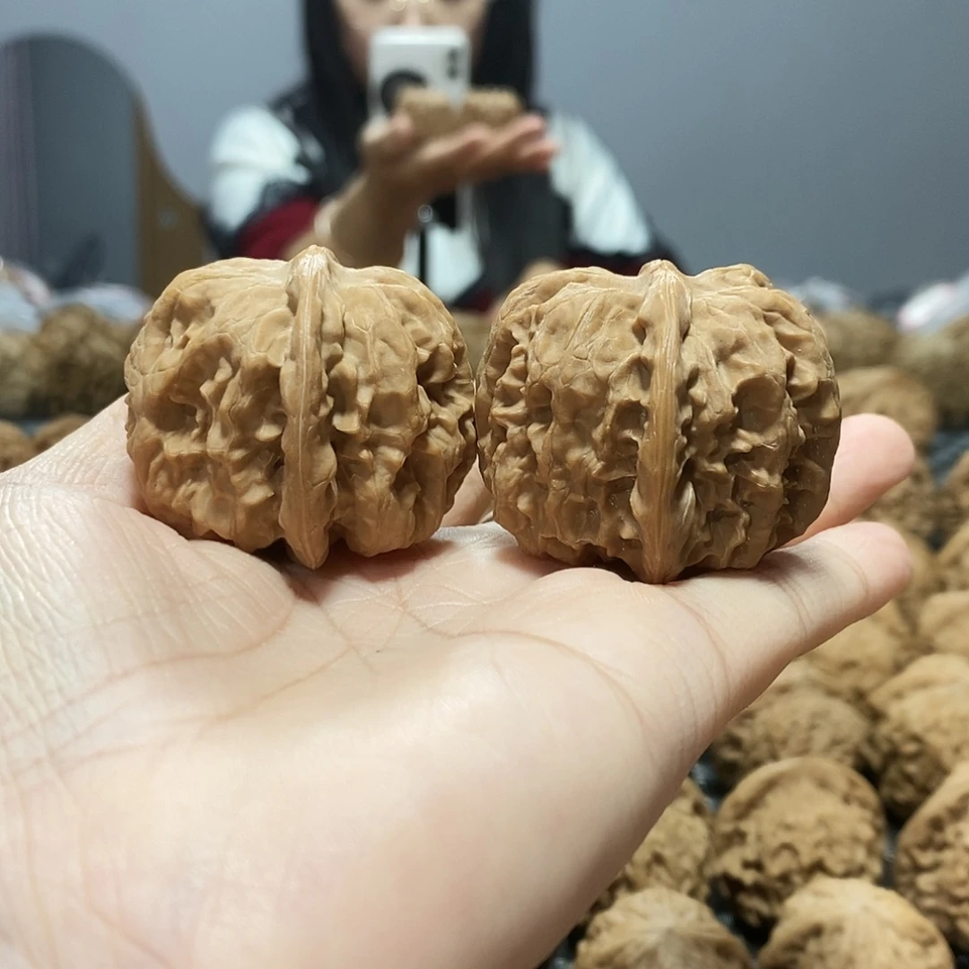 吊坠文玩核桃方块39修
