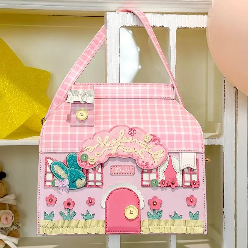 花花幼稚园手提包 原创Lolita包设计 花与珍珠匣合肥店