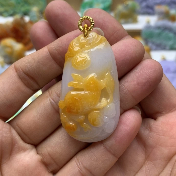 颈饰未镶嵌翡翠翡翠