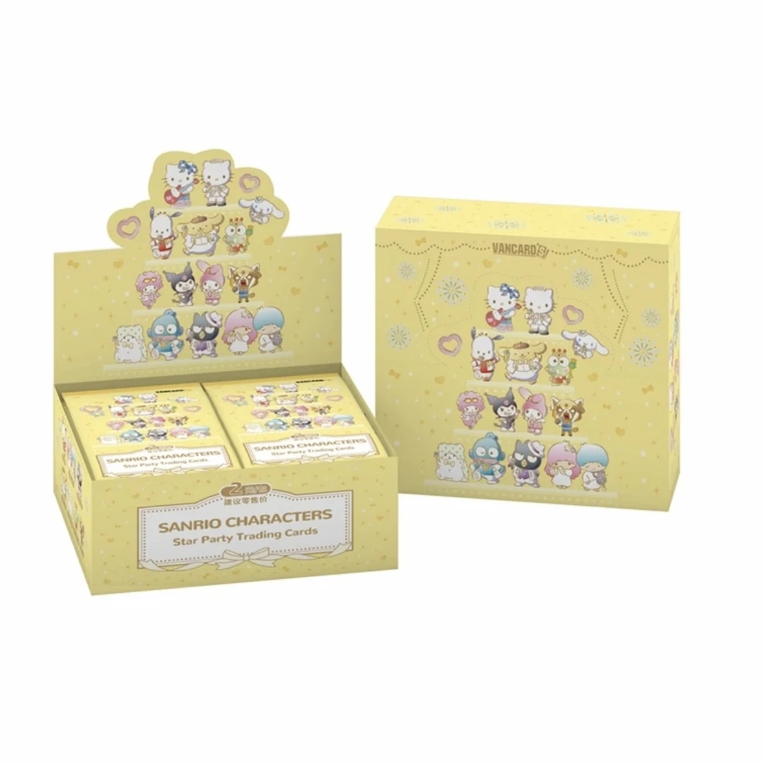 鱼雷【合集】万画云游三丽鸥萌星派对萌趣包收藏卡牌（默认代拆）