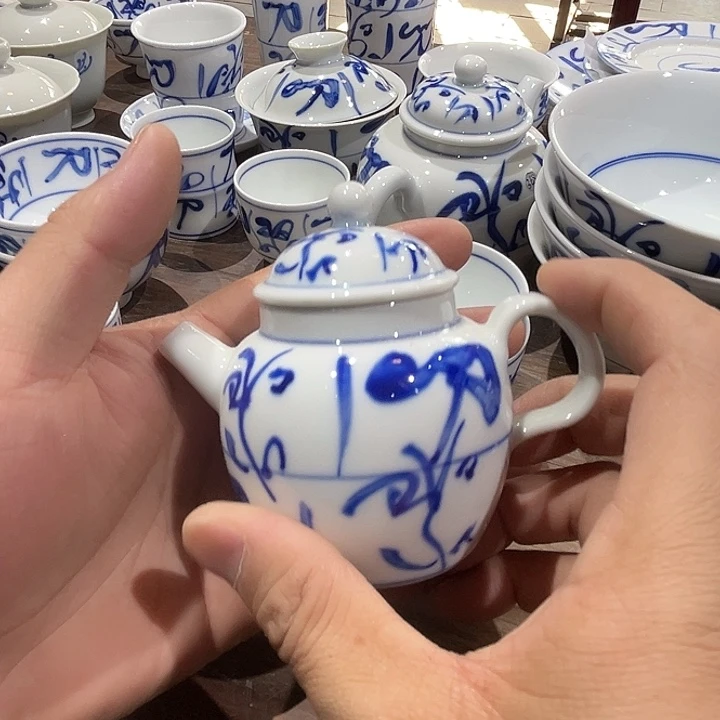 摆件陶景德镇陶瓷茶具