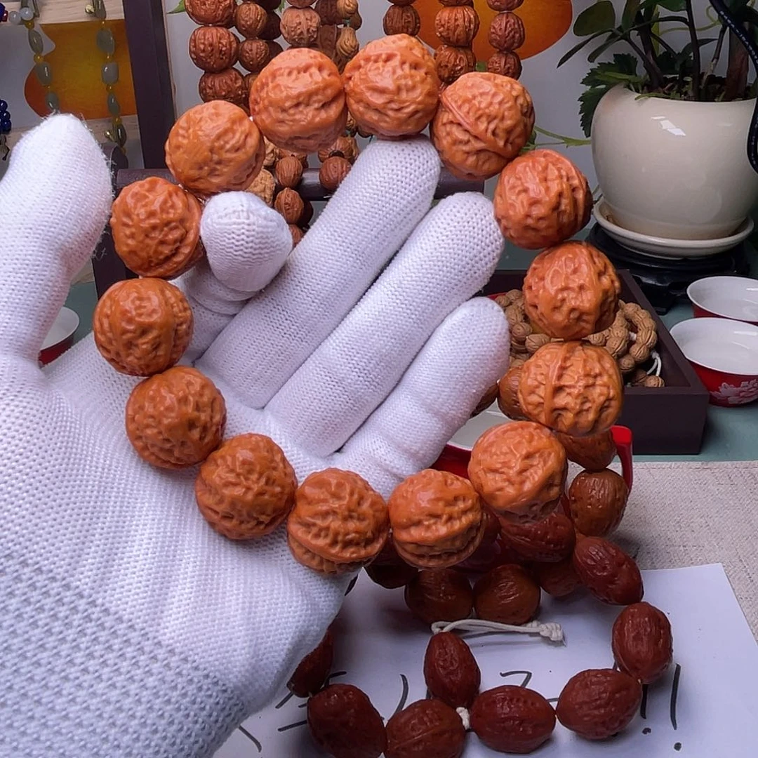 文玩核桃手串秋子
