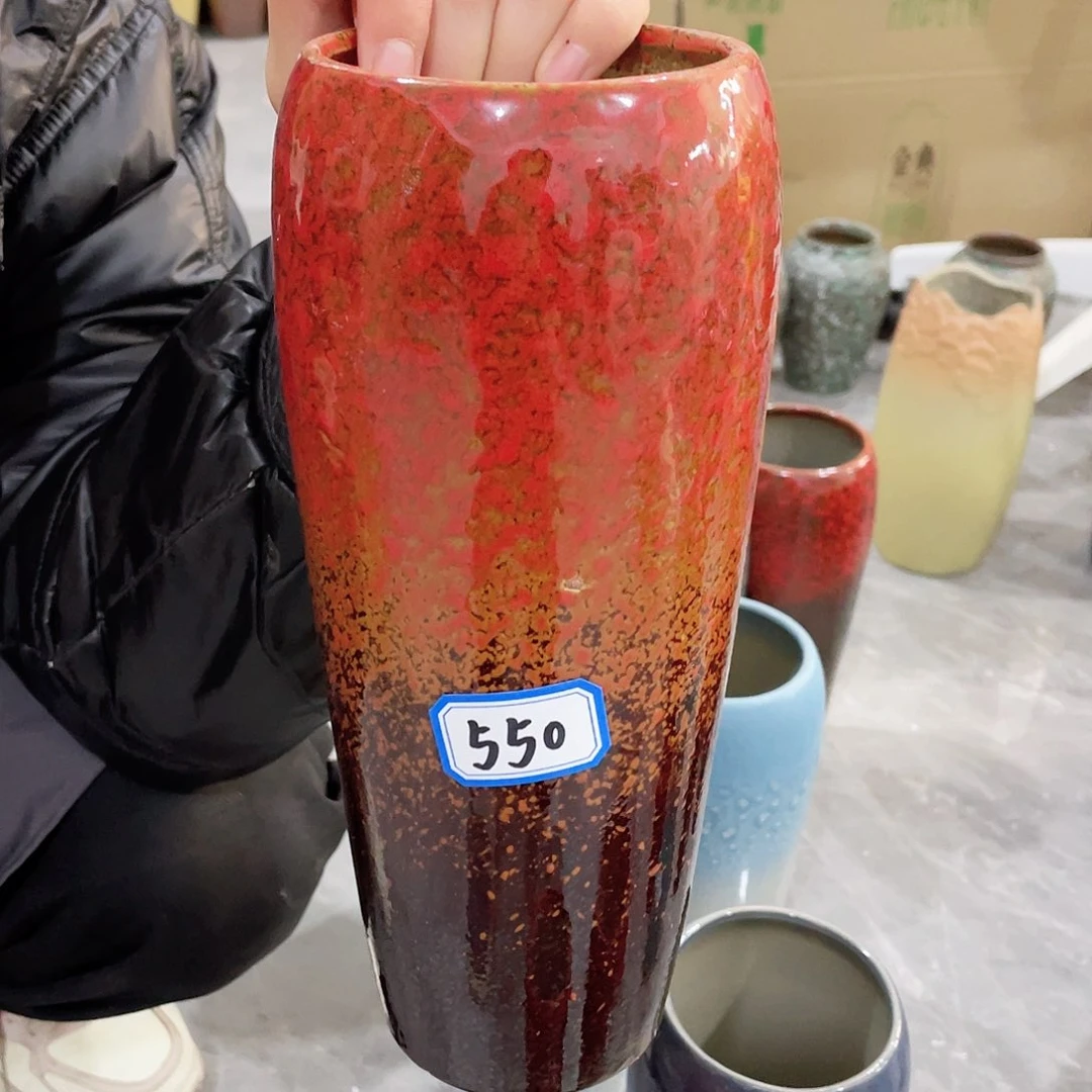 瓶550号复古陶瓷高25厘米瑕疵介意勿拍