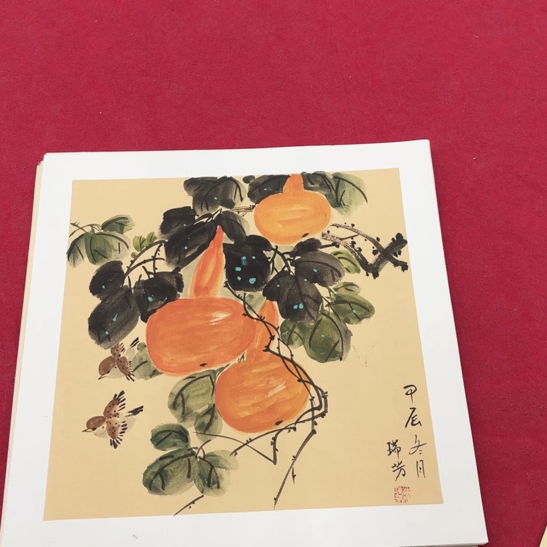 国画花鸟等图案和造型各