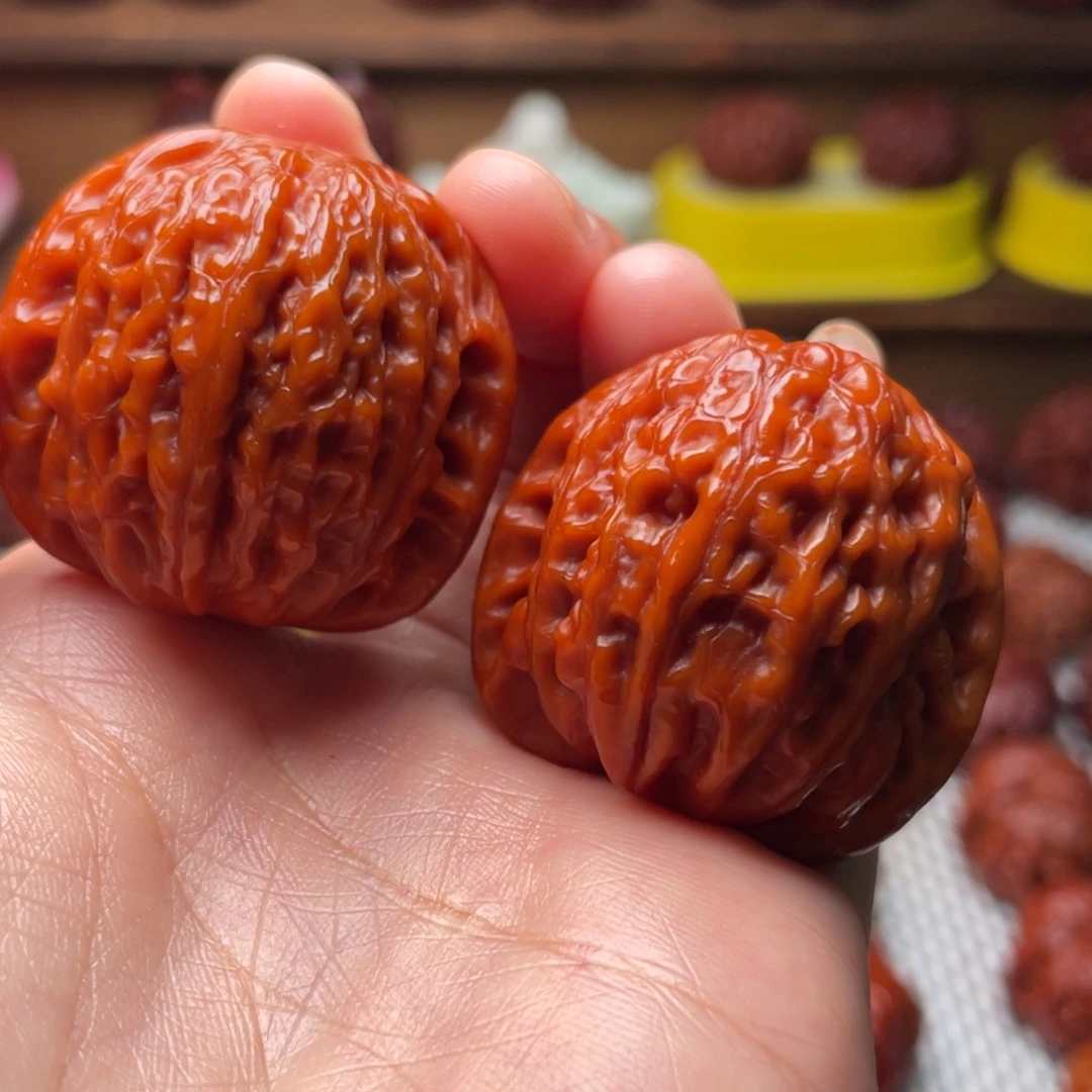 吊坠文玩核桃文玩核桃 手把件 铁锤妹妹 37