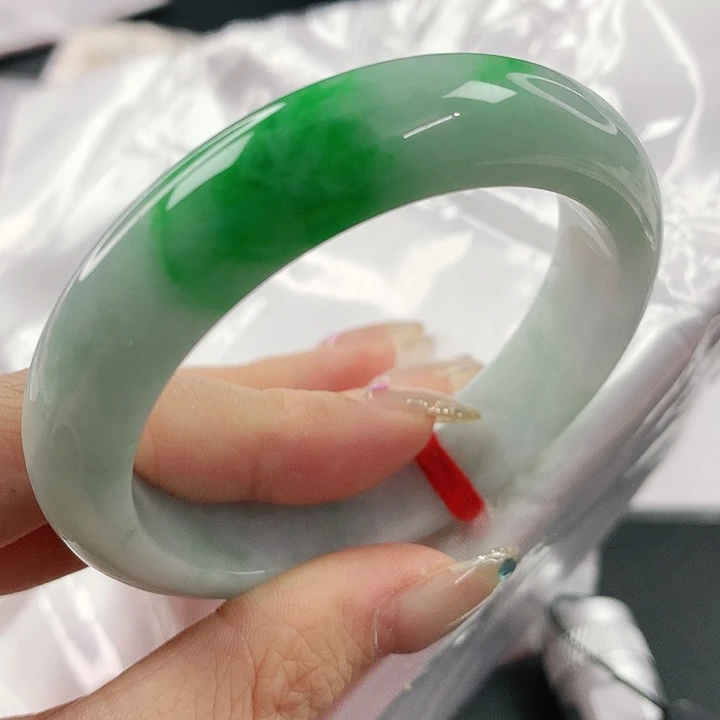 未镶嵌手镯翡翠，165