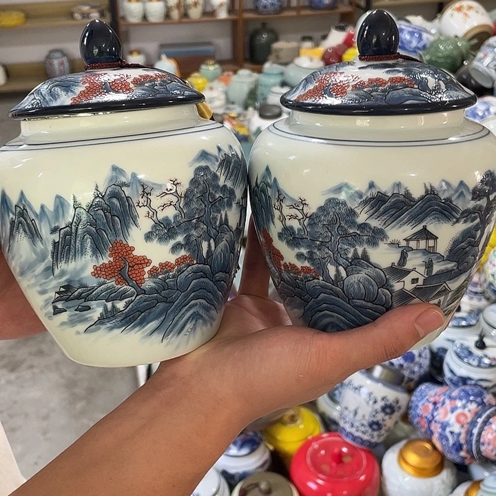 陶瓷罐茶叶罐密封罐