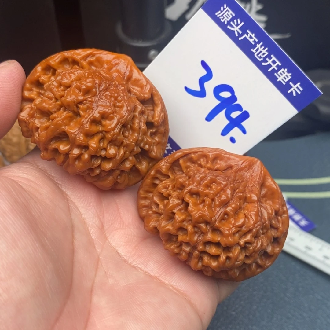 把件文玩核桃大官帽50