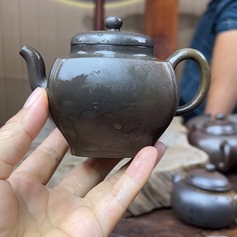 戬谷龙窑柴柴茶壶8