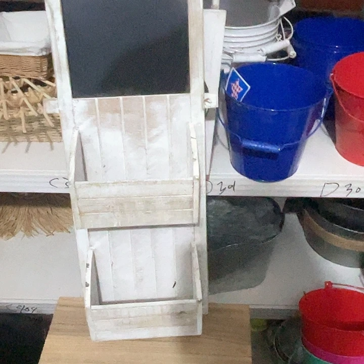 铁艺园艺柳编花插微瑕