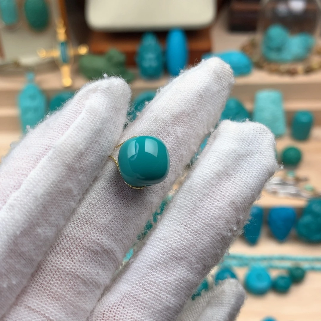 绿松石未镶嵌老型卡10.3