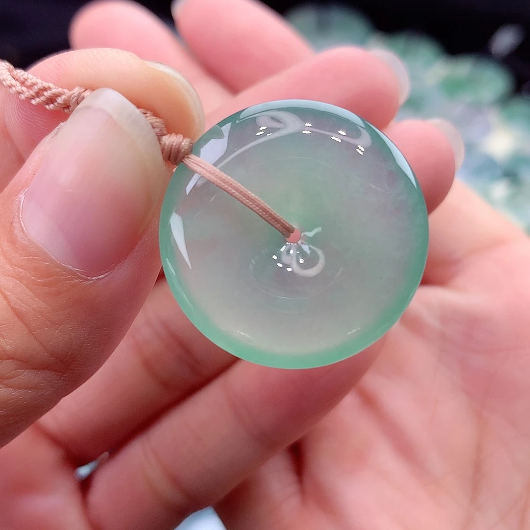 颈饰未镶嵌翡翠编号46尺寸25.6-5.2