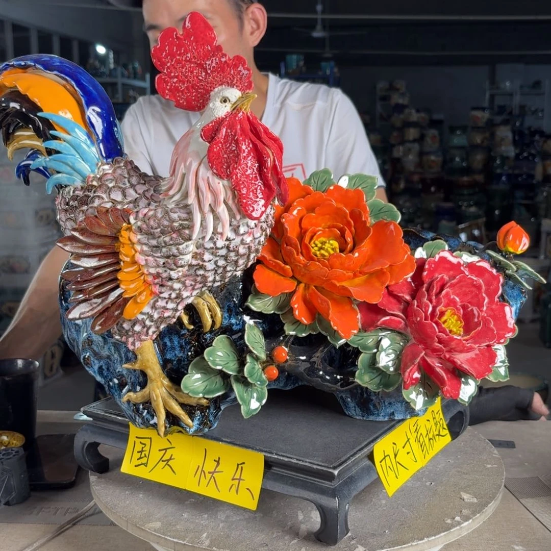 一风堂石湾花盆 内42*26*15