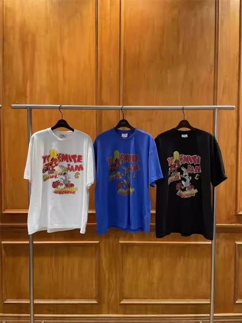 现货！韩国东大门garment2025夏新款时尚卡通字母印花短袖T恤