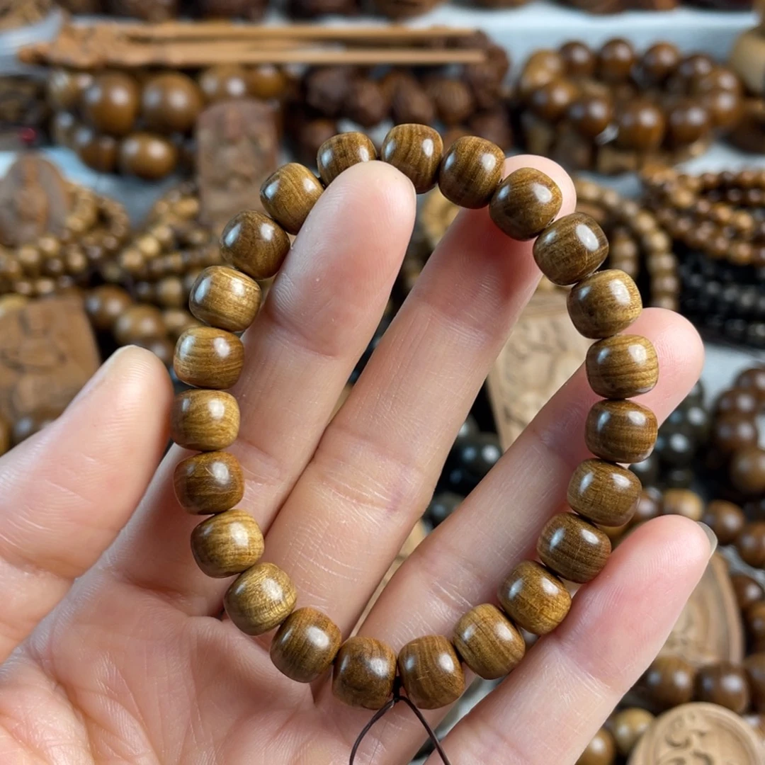 檀香木老山檀香8/9微瑕手串