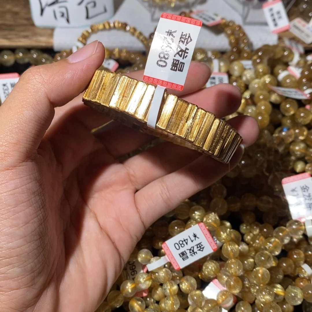 手链水晶未镶嵌13咪手排