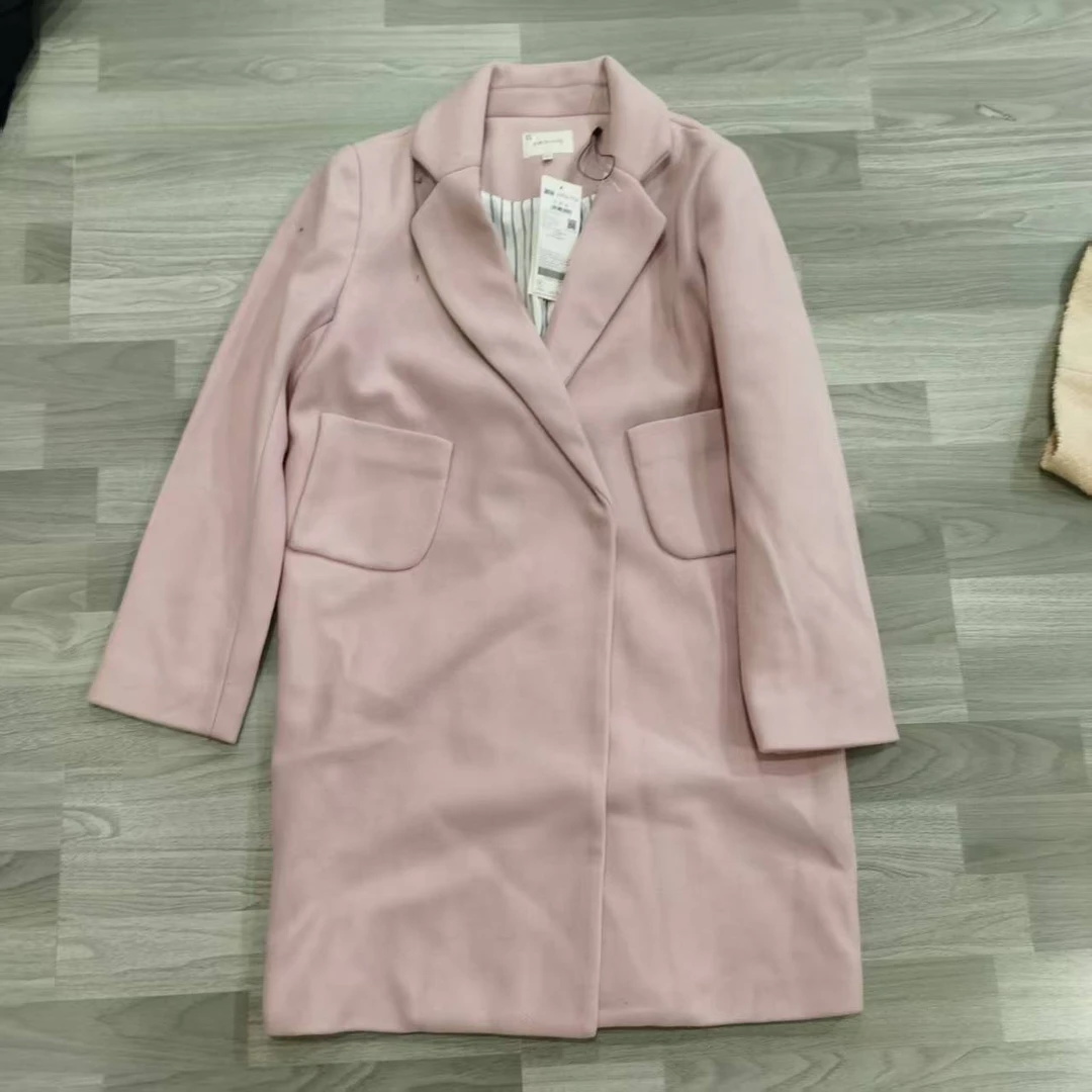 【贺筱姐】时尚洋气百毛呢大衣N232