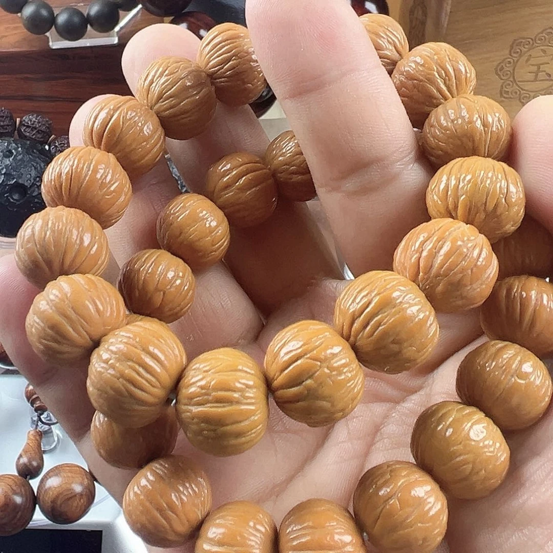 大果紫檀（缅甸花梨）猴头手串