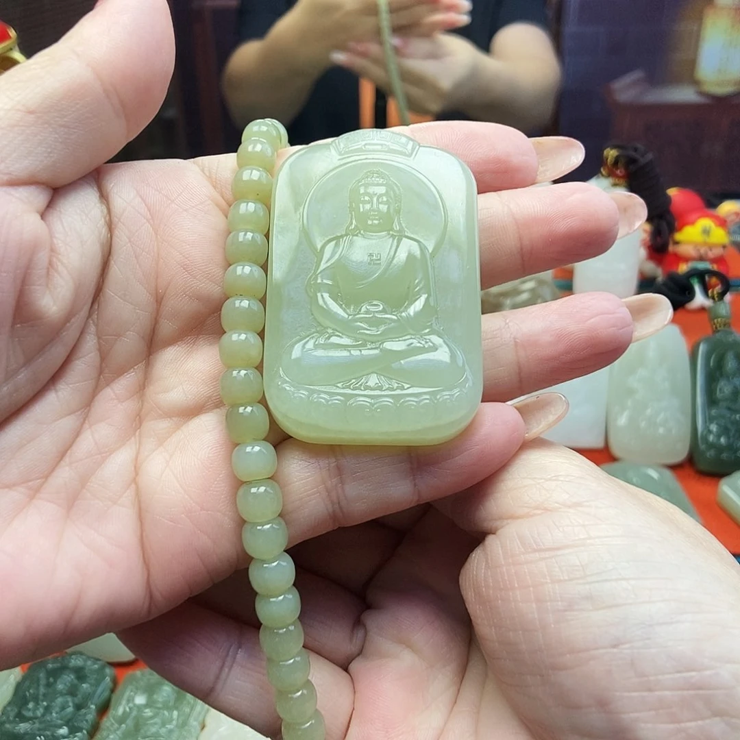颈饰未镶嵌和田玉^****^