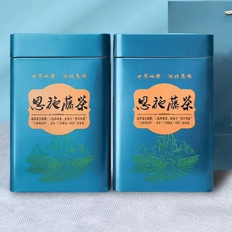 湖北恩施藤茶正宗龙须芽尖土家养身莓茶罐装