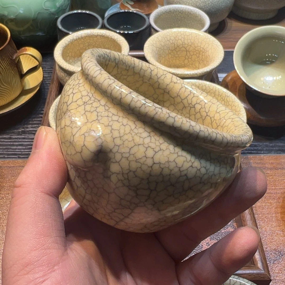 元*子青茶茶器青瓷茶器