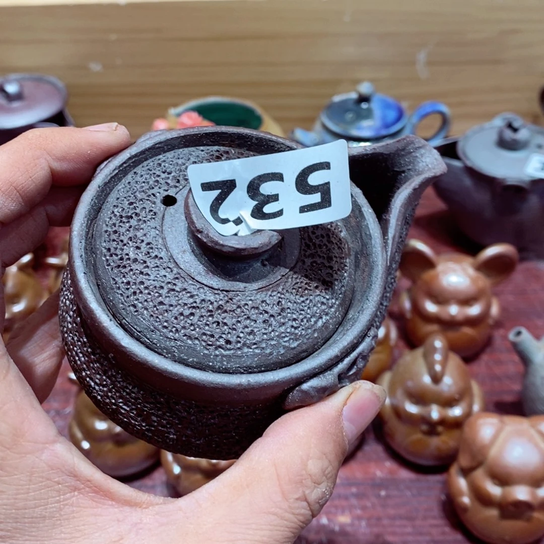 瑕疵，柴烧茶具套杯子家用