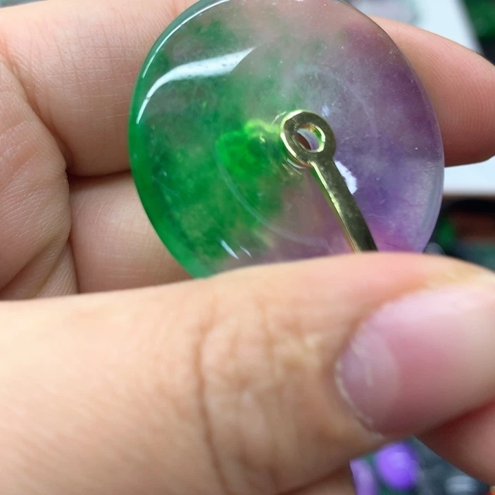 颈饰未镶嵌翡翠吊坠