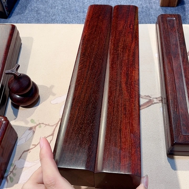 檀香紫檀（小叶紫檀）镇尺35长
