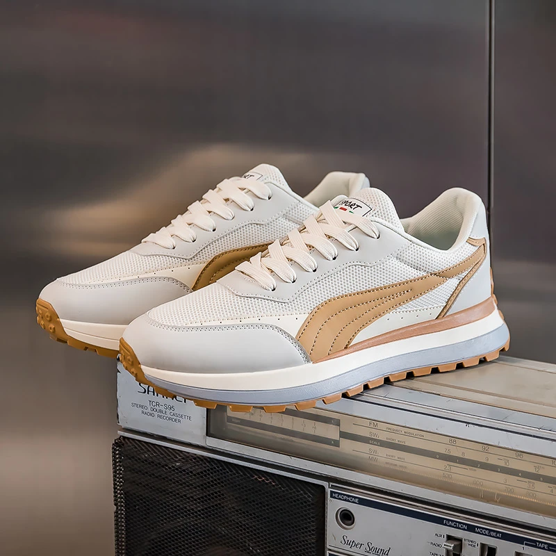 XinRongNa新款阿甘鞋2025防滑耐磨春夏透气男鞋夏季透气