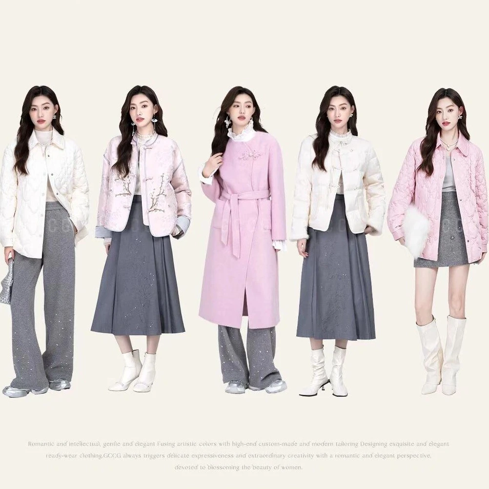 057-112编号 知恩24冬撤柜女装 外套直播看款