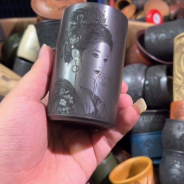 茶杯紫砂全手工紫砂主人杯