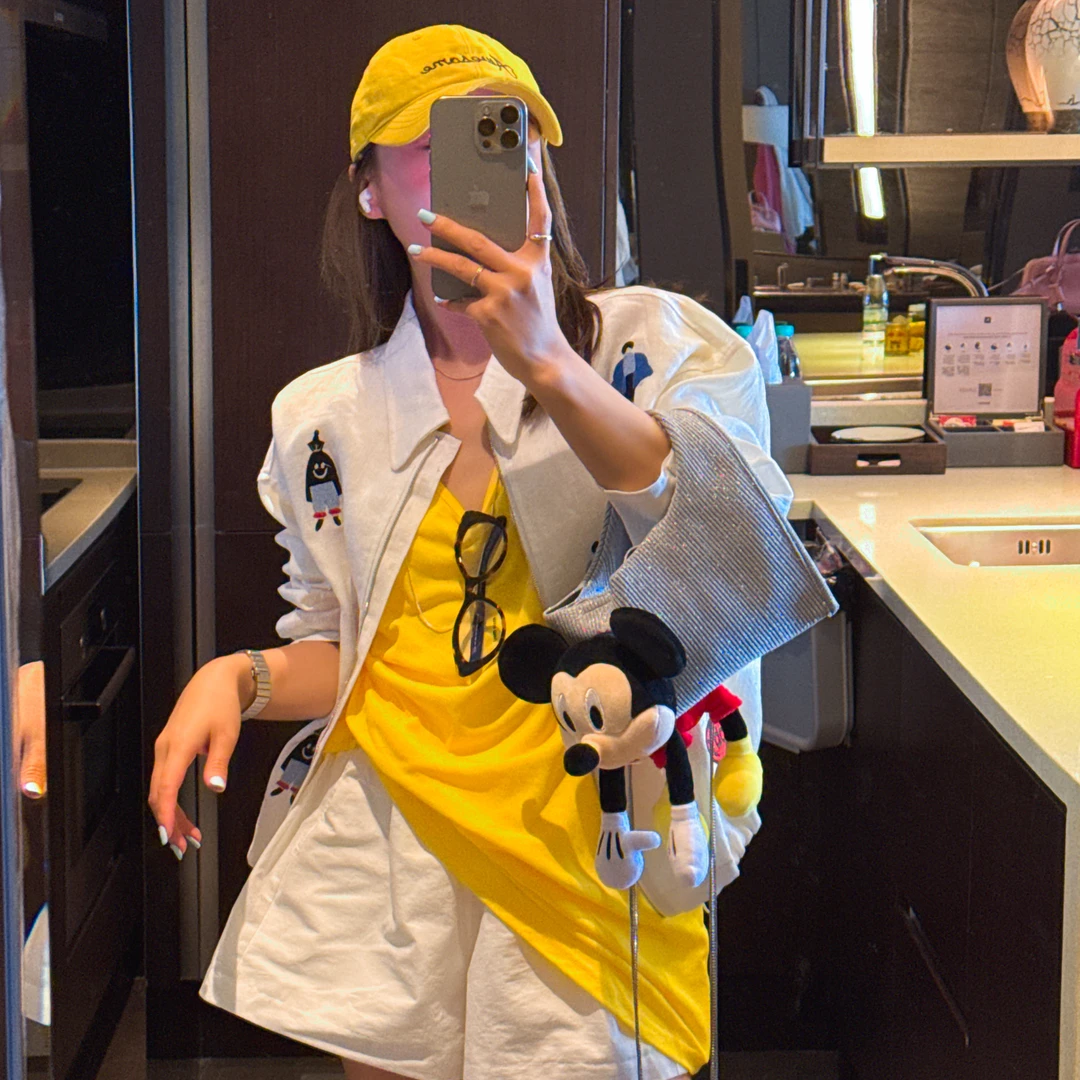 欧货新款重工刺绣抽绳翻领亚麻夹克外套