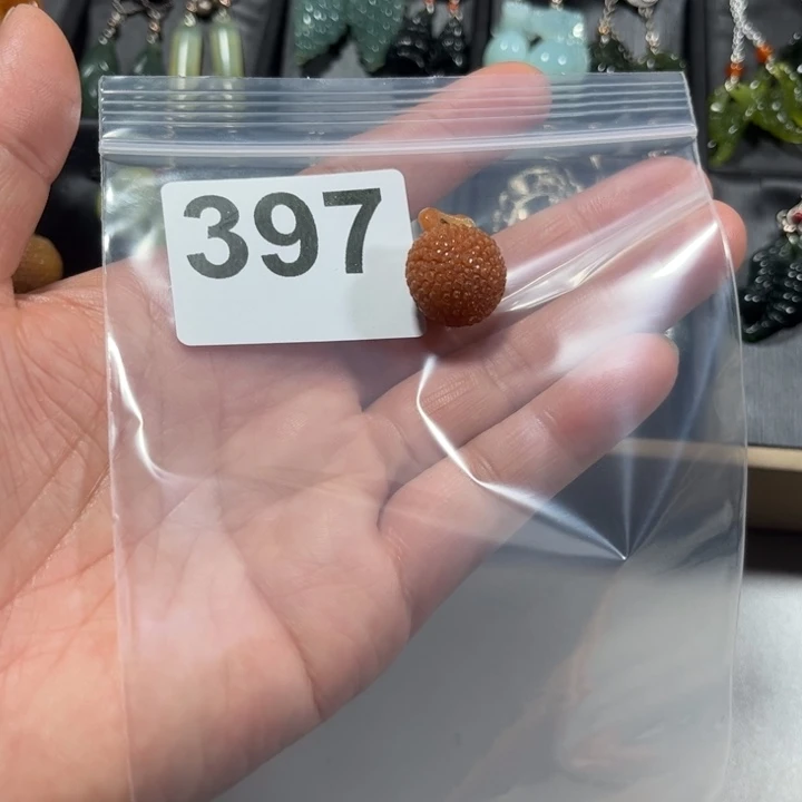 蛇纹石玉耳饰未镶嵌伊*