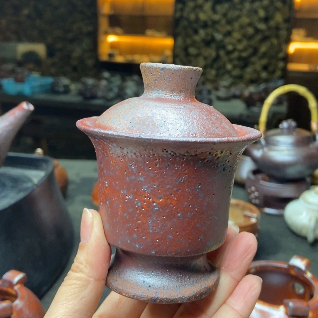 紫砂柴烧紫砂茶具